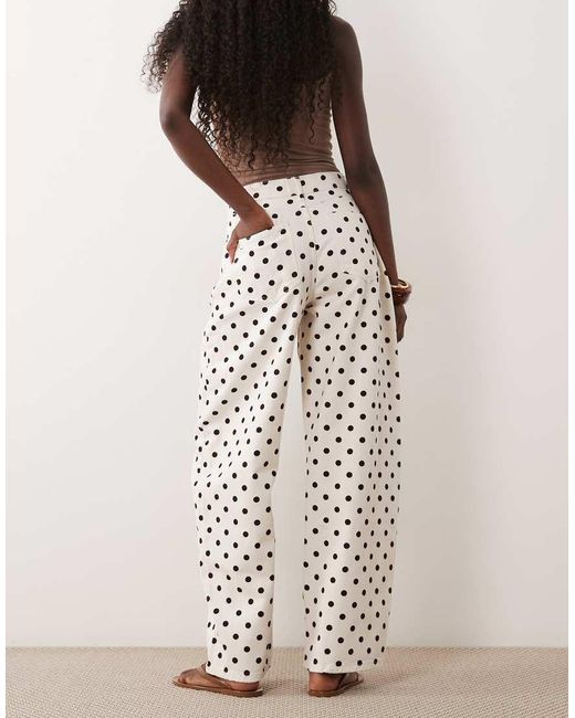 Miss Selfridge Multicolor Barrel Leg Jean