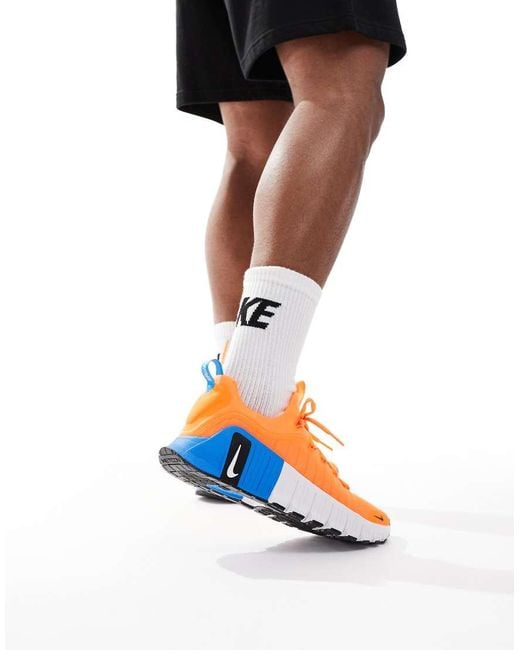Free Metcon 6 di Nike in Orange da Uomo