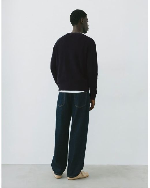 Basic Maglione di Pull&Bear in Black da Uomo