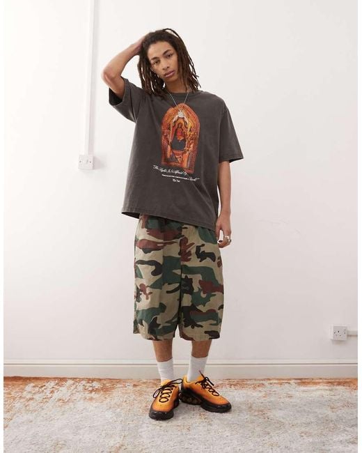 PacSun Black Graphic T-shirt for men