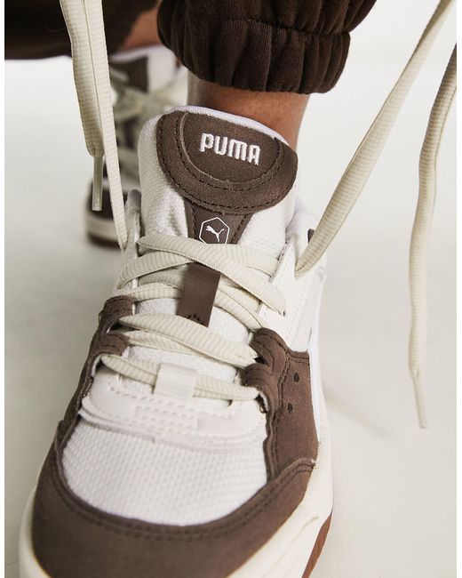 PUMA 180 Trainers in Metallic Lyst