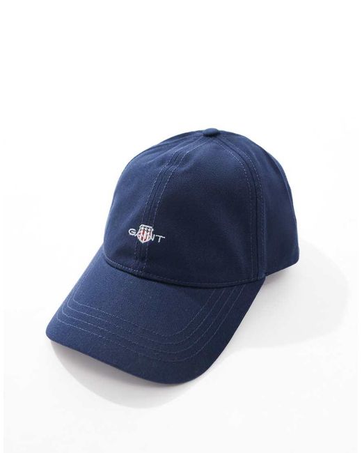 Gant Blue Shield Logo Embroid Baseball Cap for men