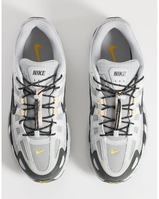 Nike – p-6000 tech – sneaker in Metallic für Herren
