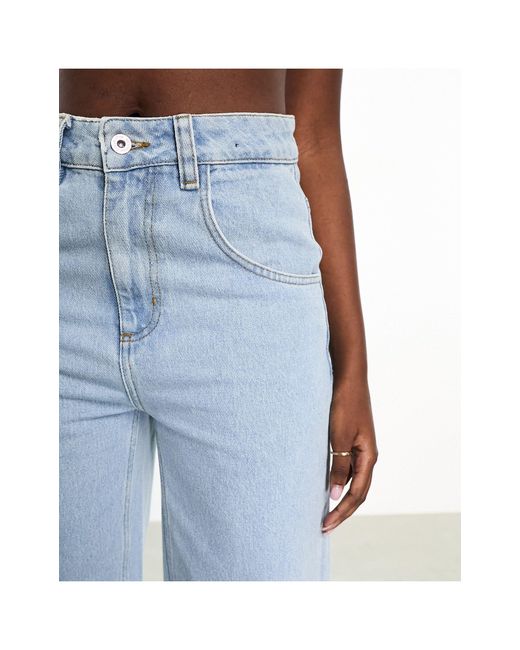 ASOS White baggy Fit Jeans