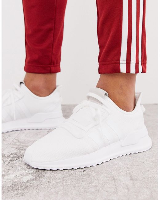 adidas Originals Rubber U-path -hardloopsneakers in het Wit voor heren -  Lyst