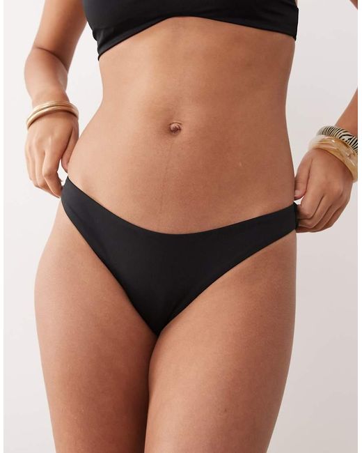 Cotton On Black Full Bikini Bottom Brief