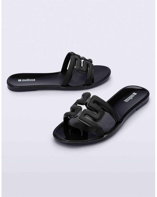 Melissa White M Slide Slip On Shoes