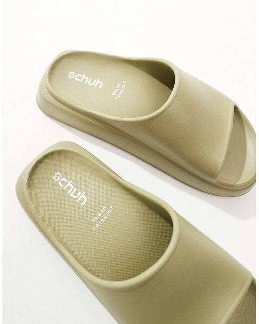 Schuh Green Tatia Slides