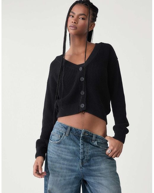 Stradivarius Blue – strickjacke