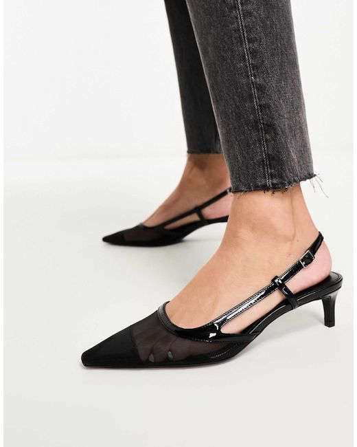 Mango Black – riemchen-schuhe