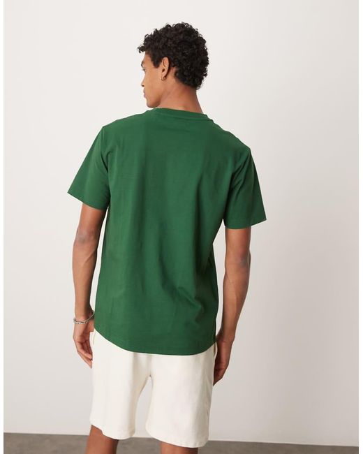 Gant Green Collegiate Logo T-shirt for men