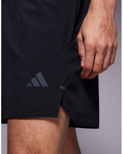 Adidas Originals Black Adidas Training Essentials D4T Shorts for men