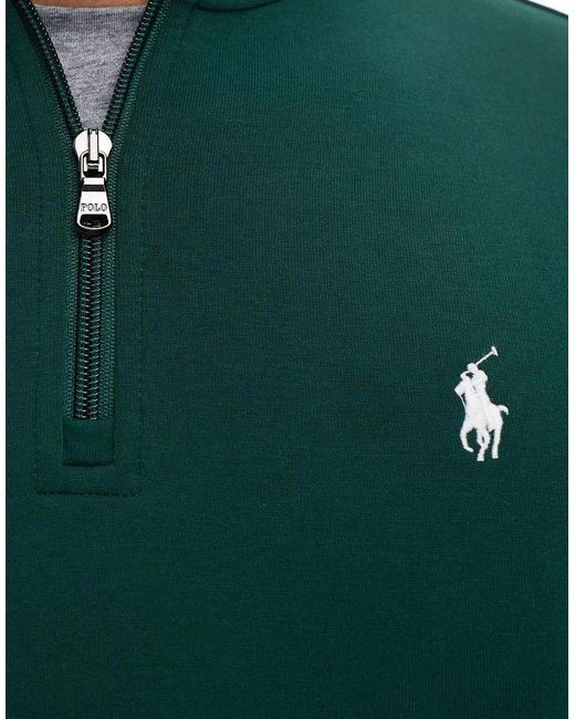 Sudadera Verde De Manga Larga Con Logo Icon De Polo Ralph Lauren de hombre de color Green