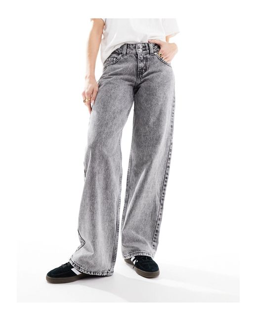 Levi's Gray – superlow – locker geschnittene jeans
