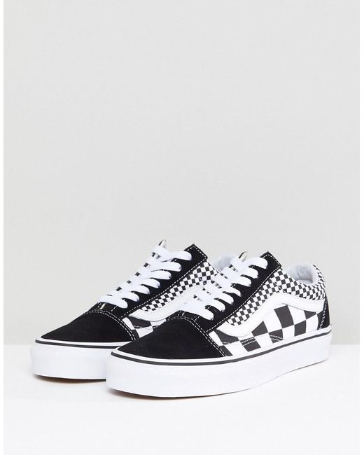 vans mix checker old skool