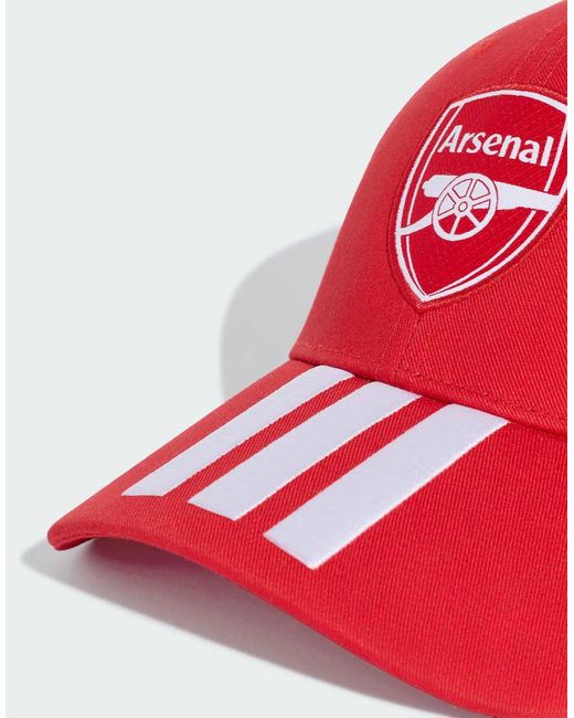 Adidas Originals Red Arsenal Fc Baseball Cap