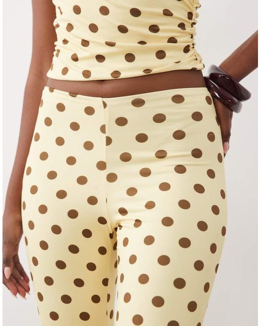 Missy Empire Natural Slinky Capri Trousers Co-Ord