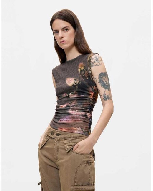 Desigual Multicolor Jogger Pants Pockets 100% Cotton