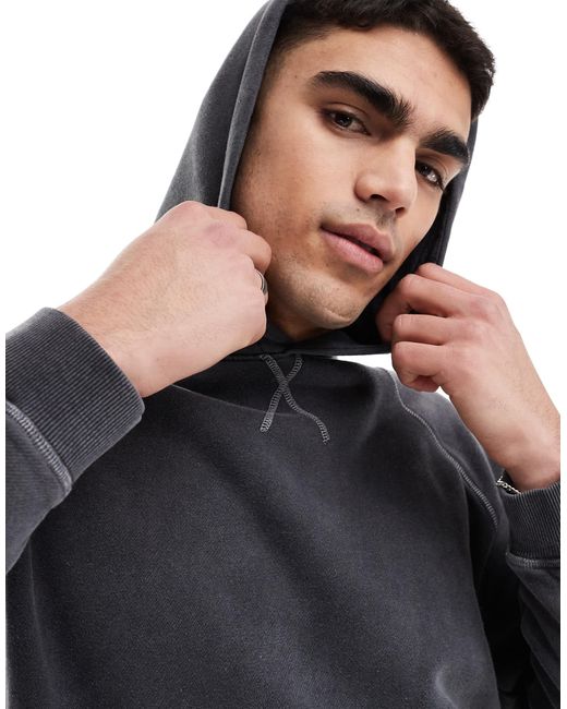 Another Influence – regan – kapuzenpullover in Gray für Herren