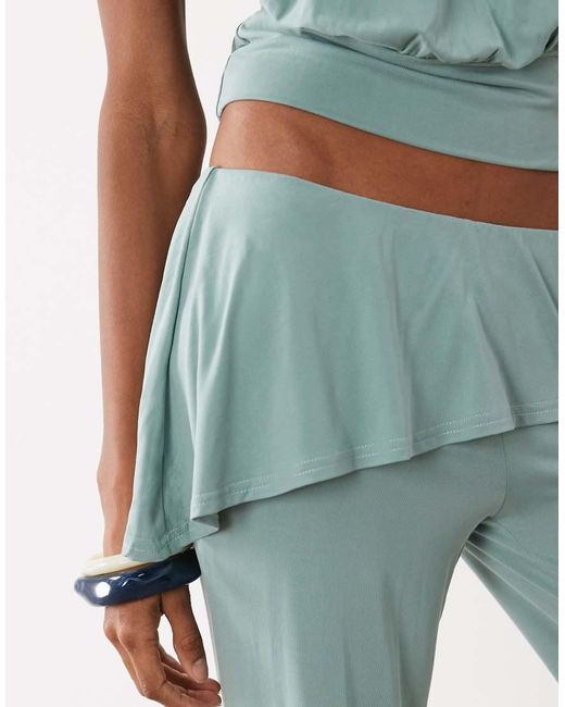 Motel Blue Sakano Wide Leg Pants