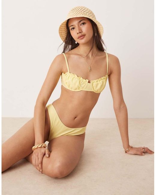 Dippin' Daisy's Brown Dippin Daisys Underwire Bikini Top