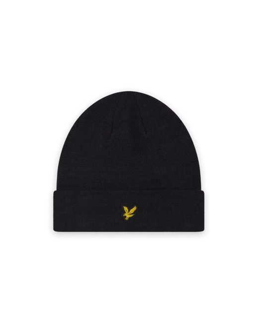 Lyle & Scott Headwear basic-beanie in Blue für Herren