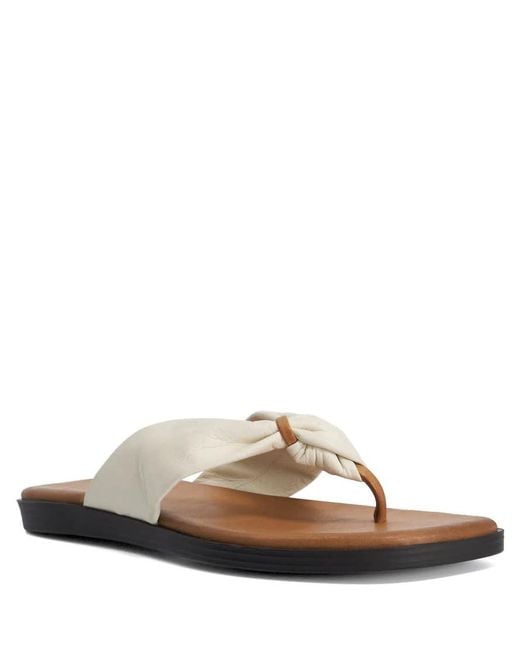 Dune White Looks Casual Sandals