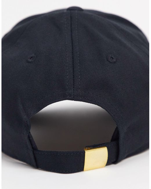 Nike Metallic Cap With Gold Logo in Black for Men | Lyst Australia
