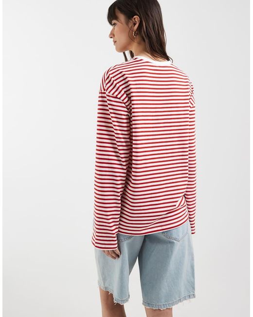 Pieces Red Long Sleeve Super Soft T-shirt