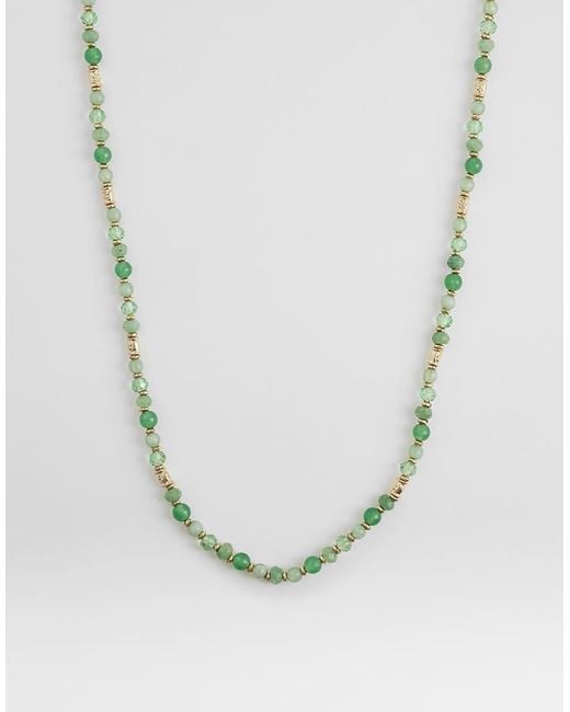 Accessorize Metallic Beaded Necklace