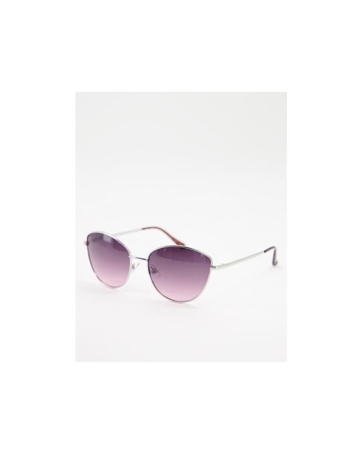 Accessorize Purple Clarissa Cateye Sunglasses