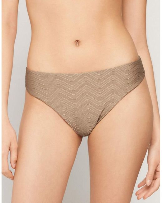 Tezenis Natural Brazillian Sparkling Touch Bikini Bottoms