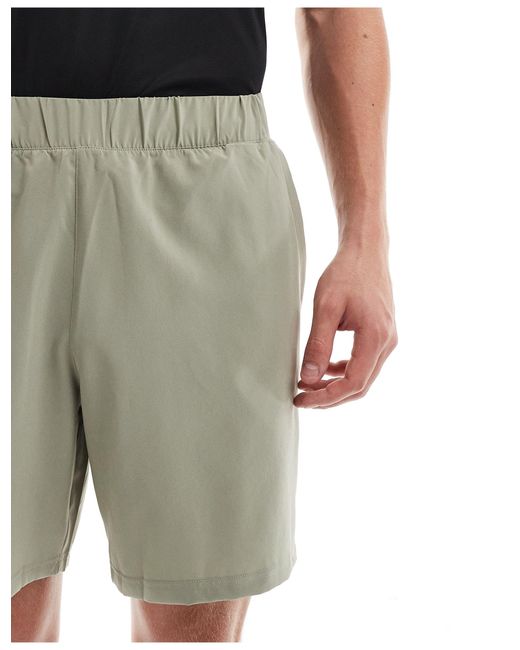 Pantalones cortos verdes elásticos club tennis Adidas Originals de hombre de color Black