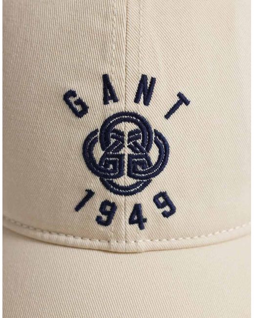 Gant Natural 1949 Logo Baseball Cap