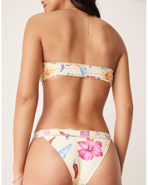 May - bas ASOS en coloris Natural