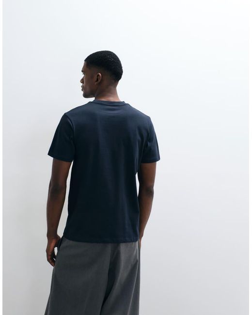 ASOS Blue Essentials Regular Fit T-shirt for men