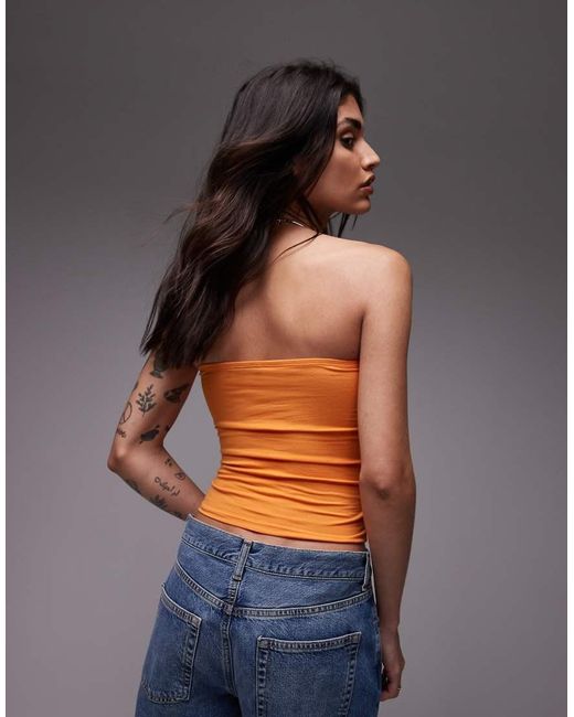 TOPSHOP Gray Bandeau