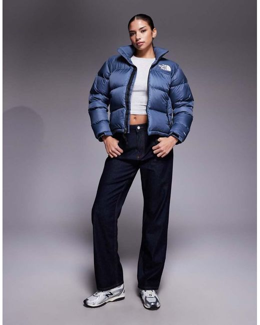 The North Face Blue 1996 Retro Nuptse Puffer Jacket