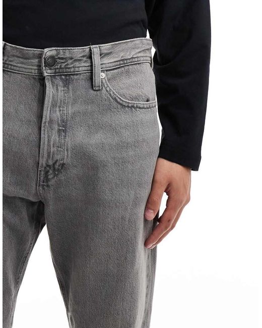 Jack & Jones Black Chris Straight Jean for men