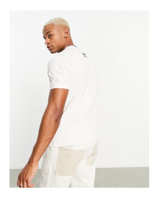 adidas Originals Friends Graphic T-shirt in White for Men | Lyst Australia