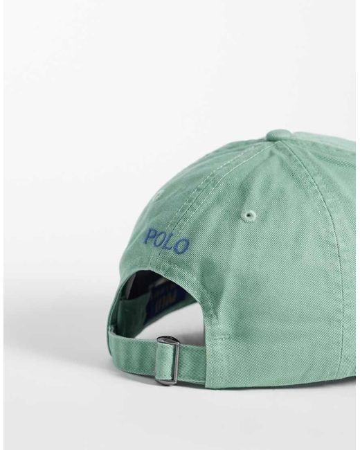 Polo Ralph Lauren Green Icon Logo Twill Baseball Cap