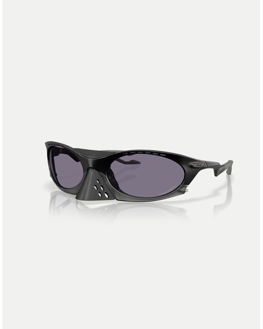 Oakley White Plantaris Oval Sunglasses With Lens for men