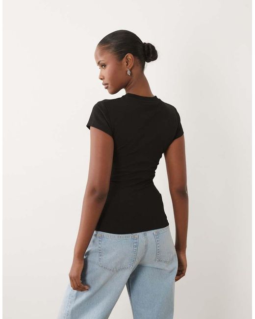 ASOS Black Weekend Collective Icon Baby Tee With Wca Graphic