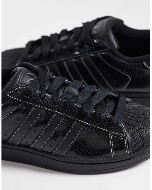 Adidas Originals Blue Superstar Ii Trainers for men