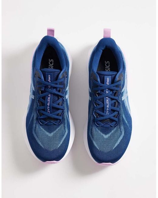Asics Blue Dynablast 6 Running Trainers