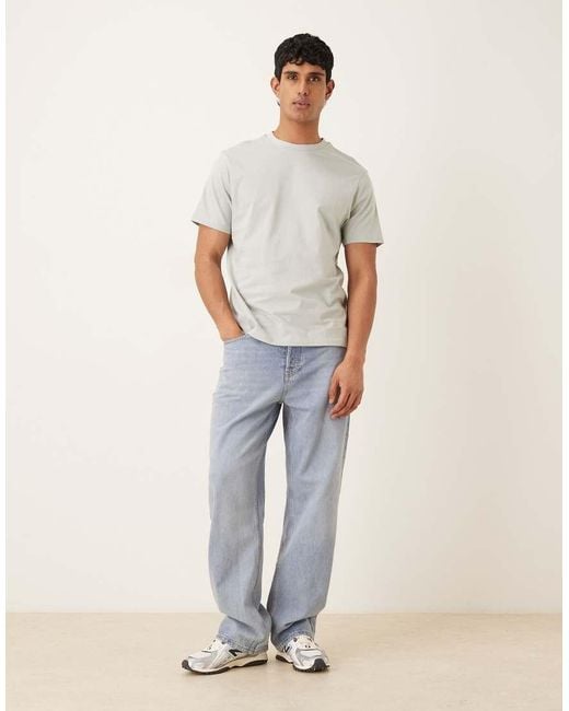 ASOS White Essentials 2 Pack Regular Fit T-shirt for men