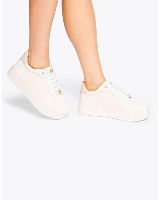 KG by Kurt Geiger Natural Lighter Weave Trainers
