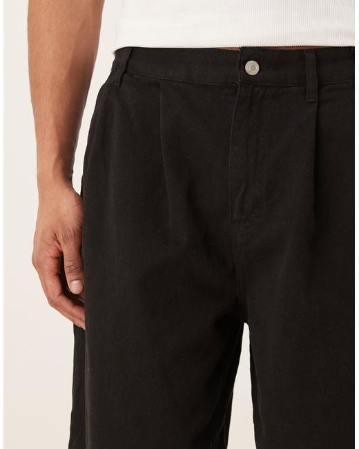 ASOS – lange jorts in Natural für Herren