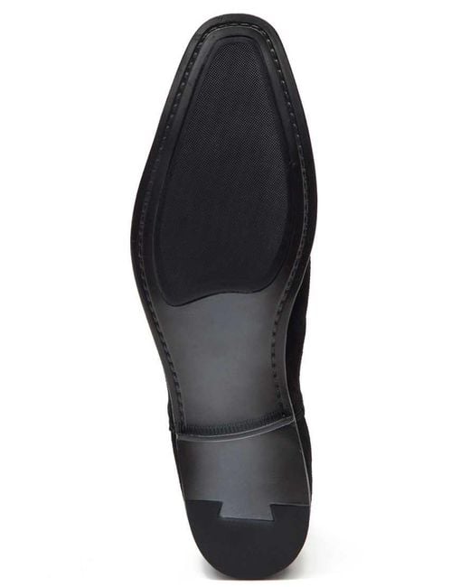 Thomas Crick Black Addison Formal Chelsea Boots for men