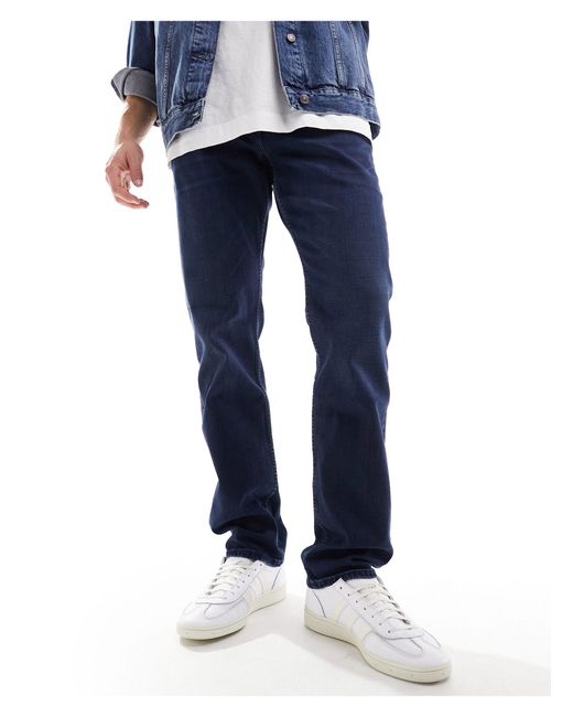 Tommy Hilfiger – regulär geschnittene jeans in Blue für Herren